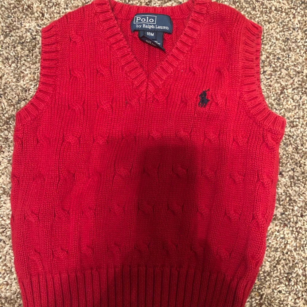 Toddler sweater vests